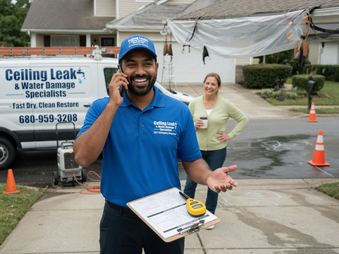 Ceiling Leak Cleanup Manchester Township, NJ FAQs